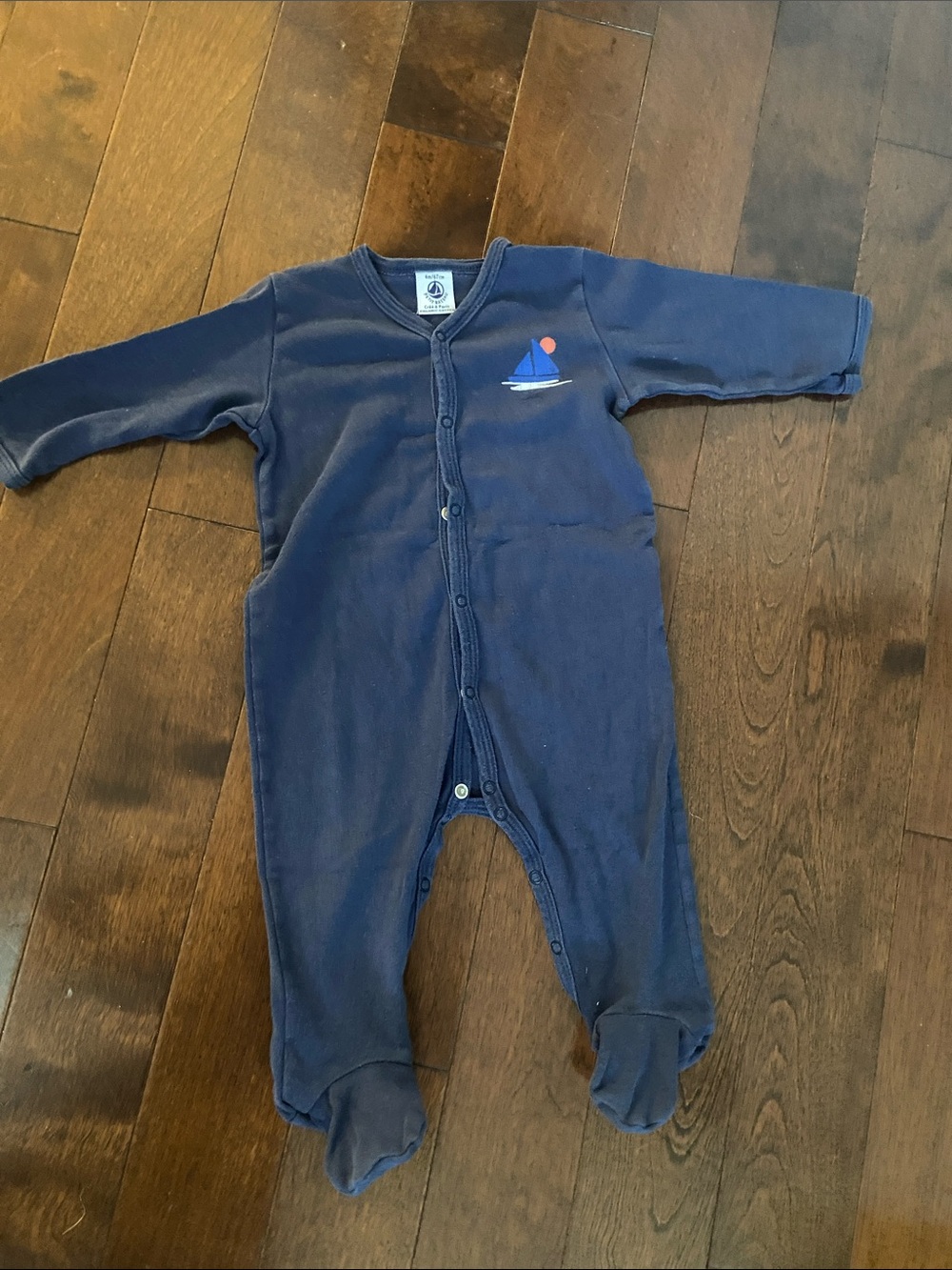 Petit Bateau Body Pajamas Baby 6 Months